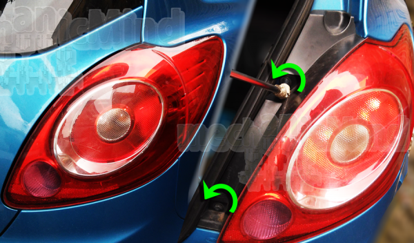 Figura 1: Rimozione Fanale