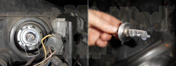 Figura 3: Sostituzione Lampadina