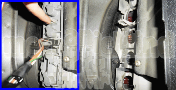 Figura 2: Rimozione Porta Lampada