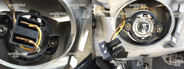 Figura 1: Rimozione Connettore elettrico