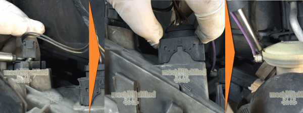 Figura 4: Rimozione Connettori