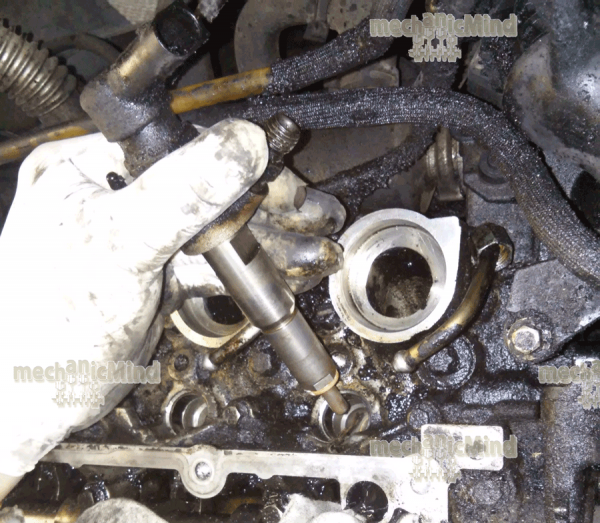 Figura 8: Inserimento iniettore