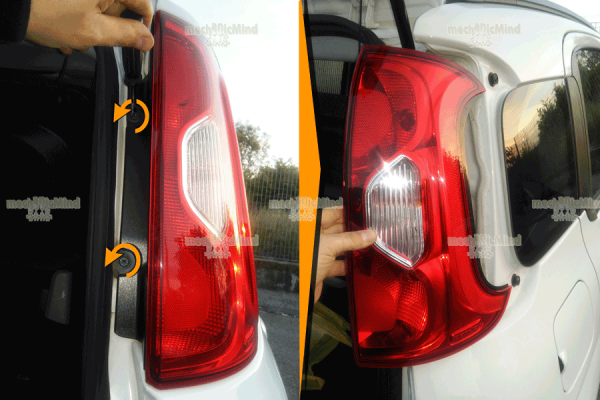 Figura 1: Rimuoviamo le due viti