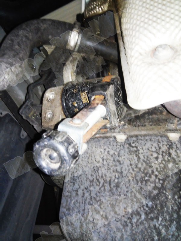 Figura 1: Rimuoviamo il filtro dell'Olio usando la chiave apposita