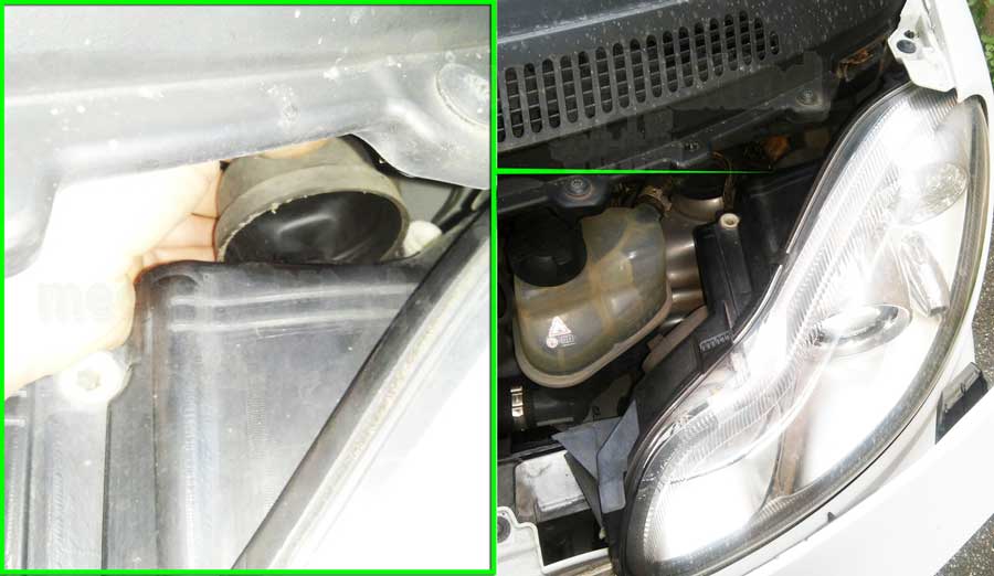 Yctze 2pcs Luci Di Licenza,6000k 2w LED Lampada Luce Adatta Per Smart Fortwo W450 W451 W453//autoradio Smart 450